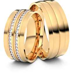 Trauringe Stassfurt 750er RosÈgold - 3330