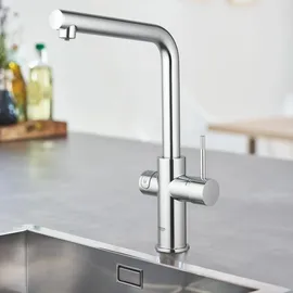 Grohe Blue Home L-Auslauf Starter Kit chrom 31454001