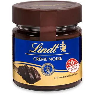 Lindt Schokolade | Brotaufstrich Crème Noir, Promotion | 220g | Feinherber Kakaocrème Brotaufstrich mit aromatischem Kakao | Schokoladen-Brotaufstrich | Schokoladengeschenk