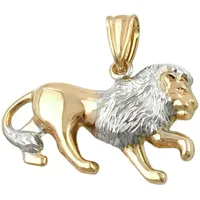 GALLAY Löwe Bicolor 9Kt GOLD
