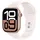 Apple Watch Series 10 GPS + Cellular 42 mm Aluminiumgehäuse roségold Sportarmband blassrosa M/L