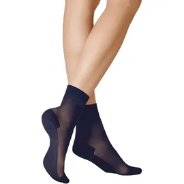 Kunert Söckchen Cotton Sole 20 2 Paare Marine 35-38