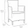 KETER Iowa Set 3-tlg. Grau