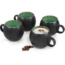 SÄNGER Cappuccinotassen Set Palm Beach 4 teilig