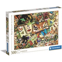 CLEMENTONI - 35125 Collection Puzzle - The Butterfly Collector - Puzzle 500 Teile ab 14 Jahren, Erwachsenenpuzzle mit Wimmelbild, Geschicklichkeitsspiel für die ganze Familie