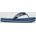 Zehentrenner mit Kontrast-Details Blau 42