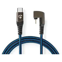 Nedis USB-C auf Apple Lightning 1 m Blau/Schwarz