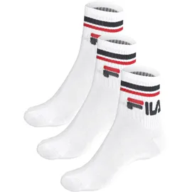 Fila Socken 3er Pack Weiß 43-46