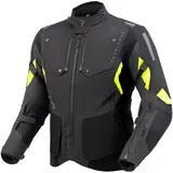 Rebelhorn Hiker 4 Motorradjacke Gelb/Grau/Schwarz 5XL