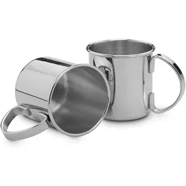 Echtwerk Becher 0,48 l Silber 2 St.
