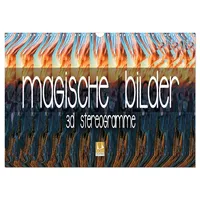 Calvendo Magische Bilder - 3D Stereogramme (Wandkalender 2026 DIN