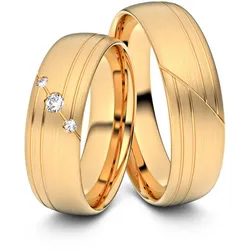 Trauringe Erlangen 585er RosÈgold - 8076