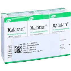 Xalatan 50 Mikrogramm/ml Augentropfen 3X2,5 ml