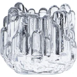 Polar Kerzenhalter für Teelichter 8,6 cm transparent