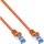 InLine Patchkabel, Cat.6A, S/FTP, TPE (LSZH), CCA, orange, 5m