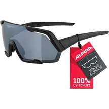 Alpina Rocket Sportbrille, all black matt, One Size