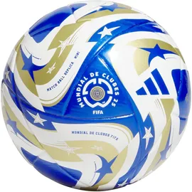 adidas FIFA Club World Cup Miniball JN7374 / white/MASTER BLUE/gold met./dark blue 1