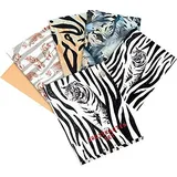 Gerstenberg Verlag Save the Tiger Grußkartenset Motiv Auf der Pirsch: 8 Doppelkarten mit Umschlag, 4 Motive