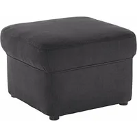 DOMO collection Polsterhocker »Sarafina«, grau