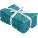 OTTO home Regona Handtuchset 30 x 50 cm blau 6 St.