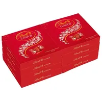 (45,12€/1kg) Lindt Lindor Kugeln Milch in einer Präsent Box, 8 Stück