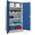 Pavoy Schwerlastschrank, 3 Fachböden a 120 kg, 4 Schubladen, Ral 7035/5010