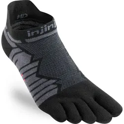 Injinji Unisex Run Technical No-Show Socks schwarz