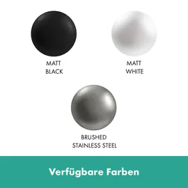 Hansgrohe RainDrain Match Plus Duschrinne 800 mm mattschwarz