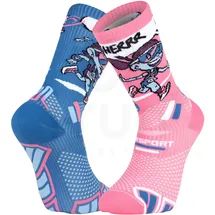 BV SPORT Trail Ultra Collector DBDB 2 Paare Blau/Pink 42-44