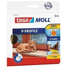 Tesa tesamoll® P-Profil Fenster-Dichtungsband braun