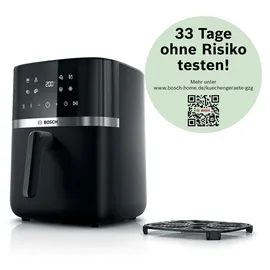 Bosch Serie 4 Heißluftfritteuse MAFS2462B Schwarz 6,1 l