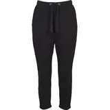 URBAN CLASSICS Open Edge Terry Turn Up Hosen Schwarz M