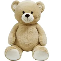 Vedes Amia Plüsch-Teddy sitzend 135 cm Beige