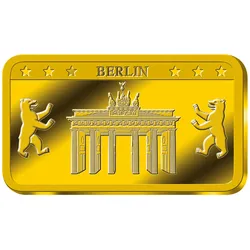 Streng limitierte Gold-Ergänzungsbarren-Edition zur 2-€-Bundesländer-Serie