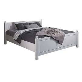 otto home Massivholzbett OTTO HOME "Mila, hohe Belastbarkeit Jugendbett, FSC zertifiziertes Massivholz", weiß, B:180cm H:86cm L:212cm, Betten, Massivholzbett, aus massiver Kiefer, inklusive Lattenrost