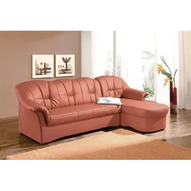 DOMO collection Ecksofa »Papenburg, zeitlose Rückensteppung, elegante Formensprache, L-Form« in großer Farbvielfalt, wahlweise mit Bettfunktion