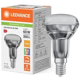 LEDVANCE LED-Reflektorlampe R50 4099854058608 5,9 W E14 warmweiß 1 St.