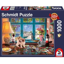 Schmidt Spiele Am Puzzletisch (1000 Teile)