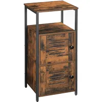 HOOBRO Badezimmerschrank, Beistellschrank, Badschrank, Nachttisch, Kommode Schrank, Sideboard mit