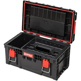 QBRICK System PRIME Toolbox 250 Expert mit Organizer stapelbar 535 x 327 x 277 mm 26l IP66 mit 10 Trennwänden + 5 Inlays
