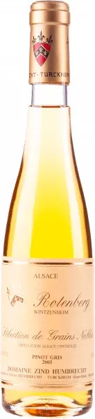 Pinot Gris Rotenberg, Sélection de Grains Nobles Zind-Humbrecht 2005