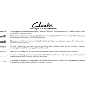 CLARKS Tilden Cap braun 40