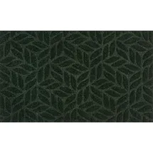 Wash+Dry Leaves midnight green 45 x 75 cm Grün