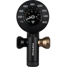 Topeak AirBooster G+ CO2 Fahrradpumpe schwarz