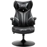 Vinsetto Gaming Stuhl Schwarz/Grau PC