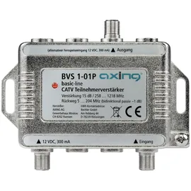 Axing BVS 1-01P Kabel-TV Verstärker 15 dB