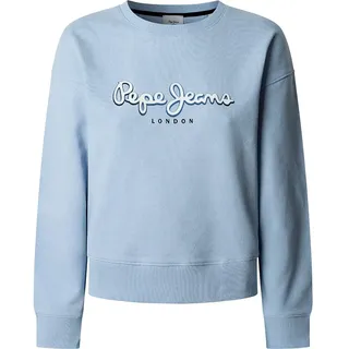 Pepe Jeans Sweatshirt, Maddy in Hellblau - S