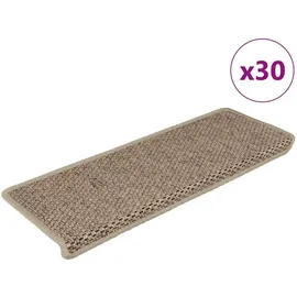 vidaXL Stufenmatte 65 x 21 cm Sand