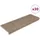 vidaXL Stufenmatte 65 x 21 cm Sand