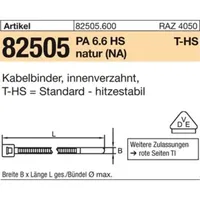 Hellermann Tyton PA 6.6 4,7 x 210/ 55 Kabelbinder,